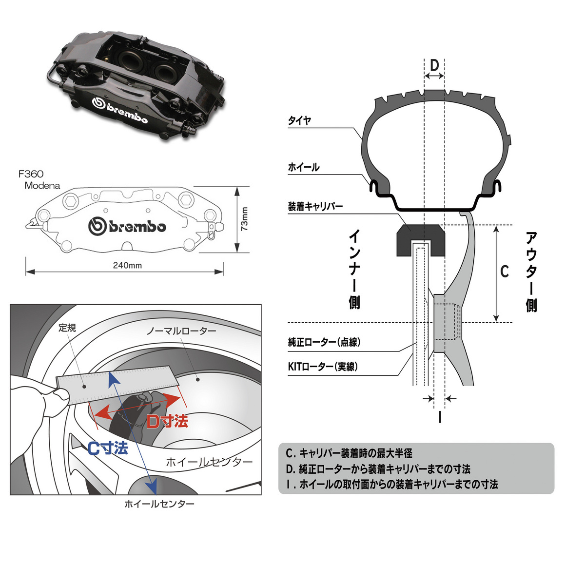 リア Brembo 4Pot Modena 355φ マークX GRX130 | Biot -Official Web Site-