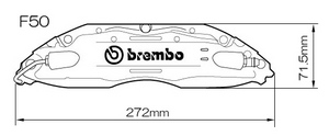 euro フロント Brembo F50 4Pot 370φ VW パサート